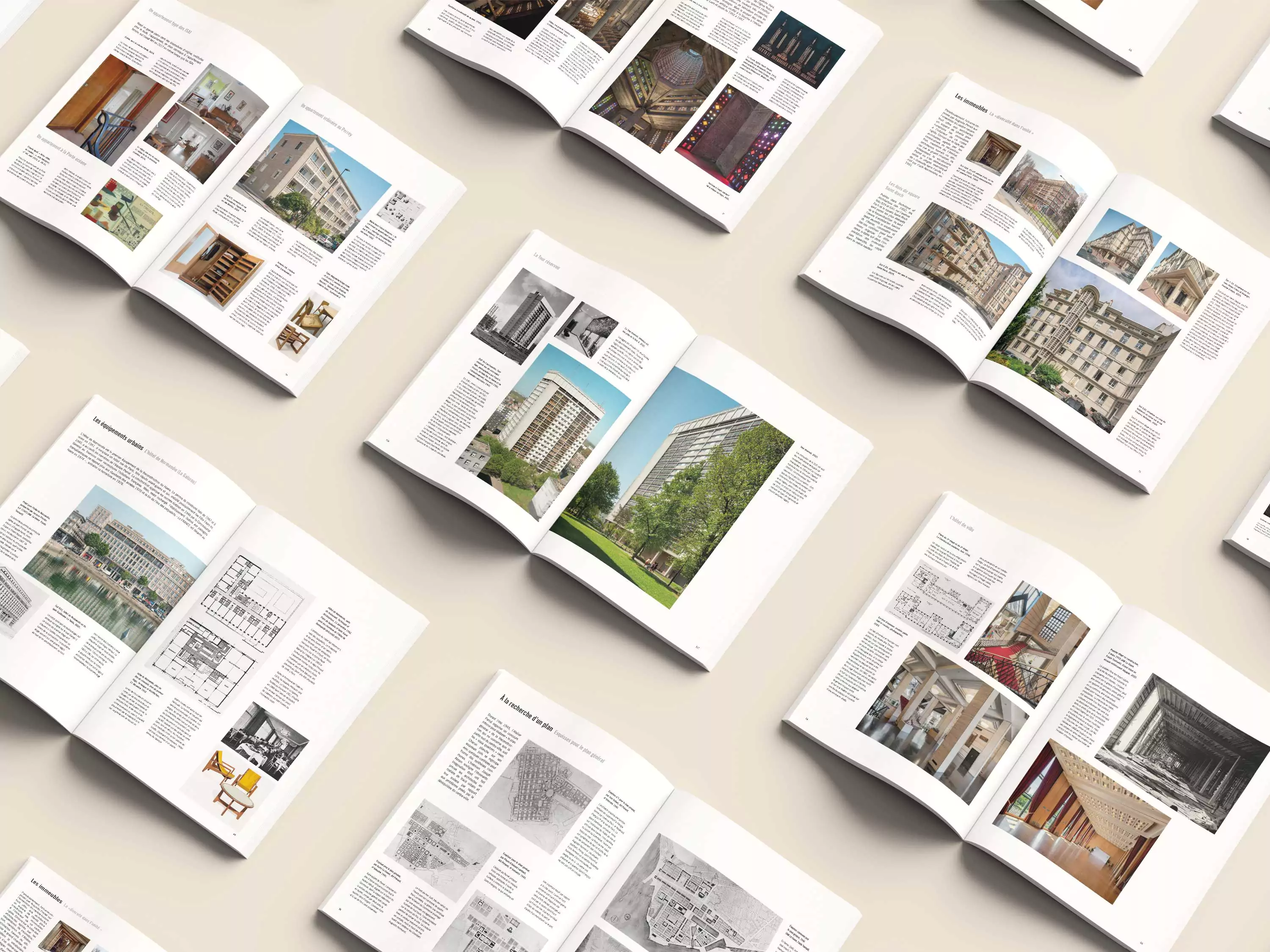 Mock-up visuel multi-page Ouvrage du Havre