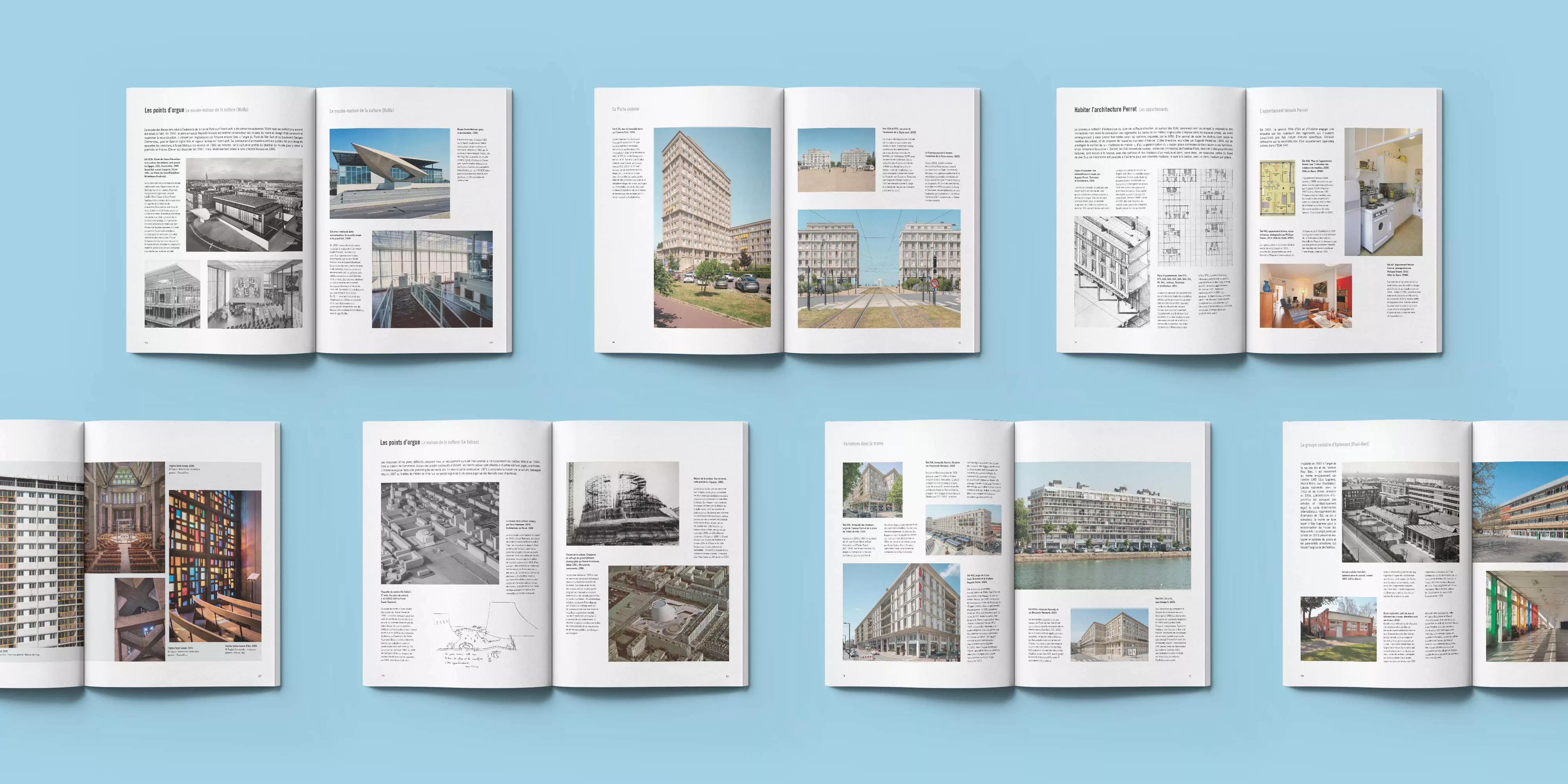 Mock-up multi-page Ouvrage du Havre