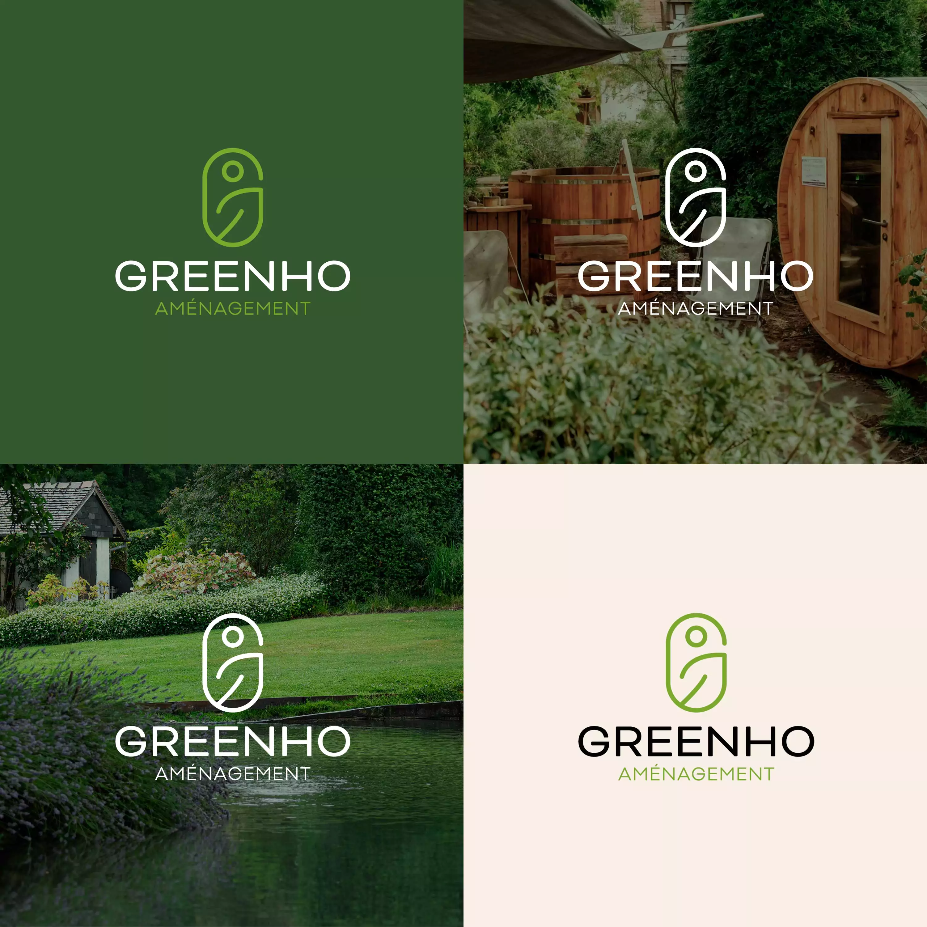 Mise en situation du logo Greenho