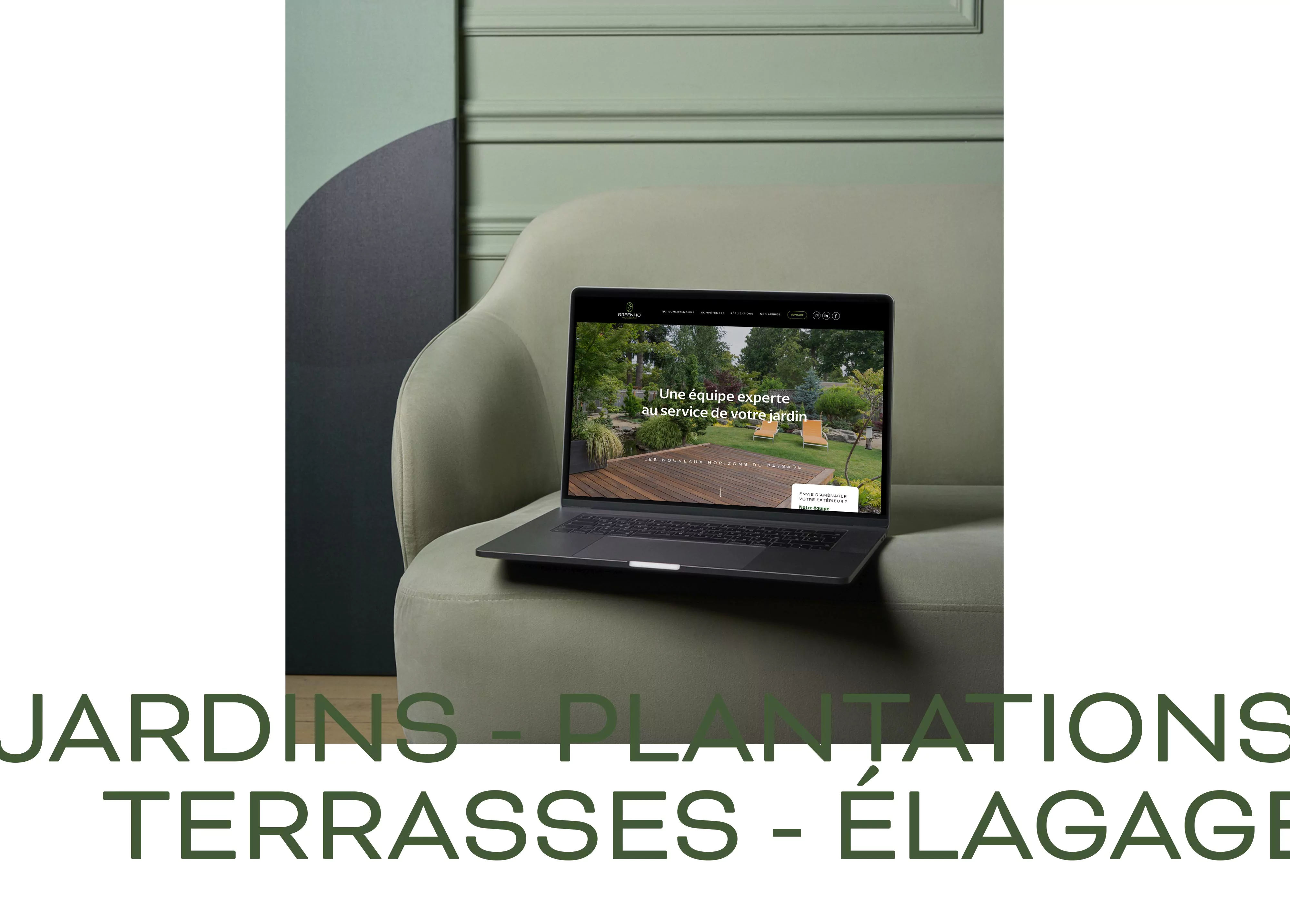 Mock up site Greenho