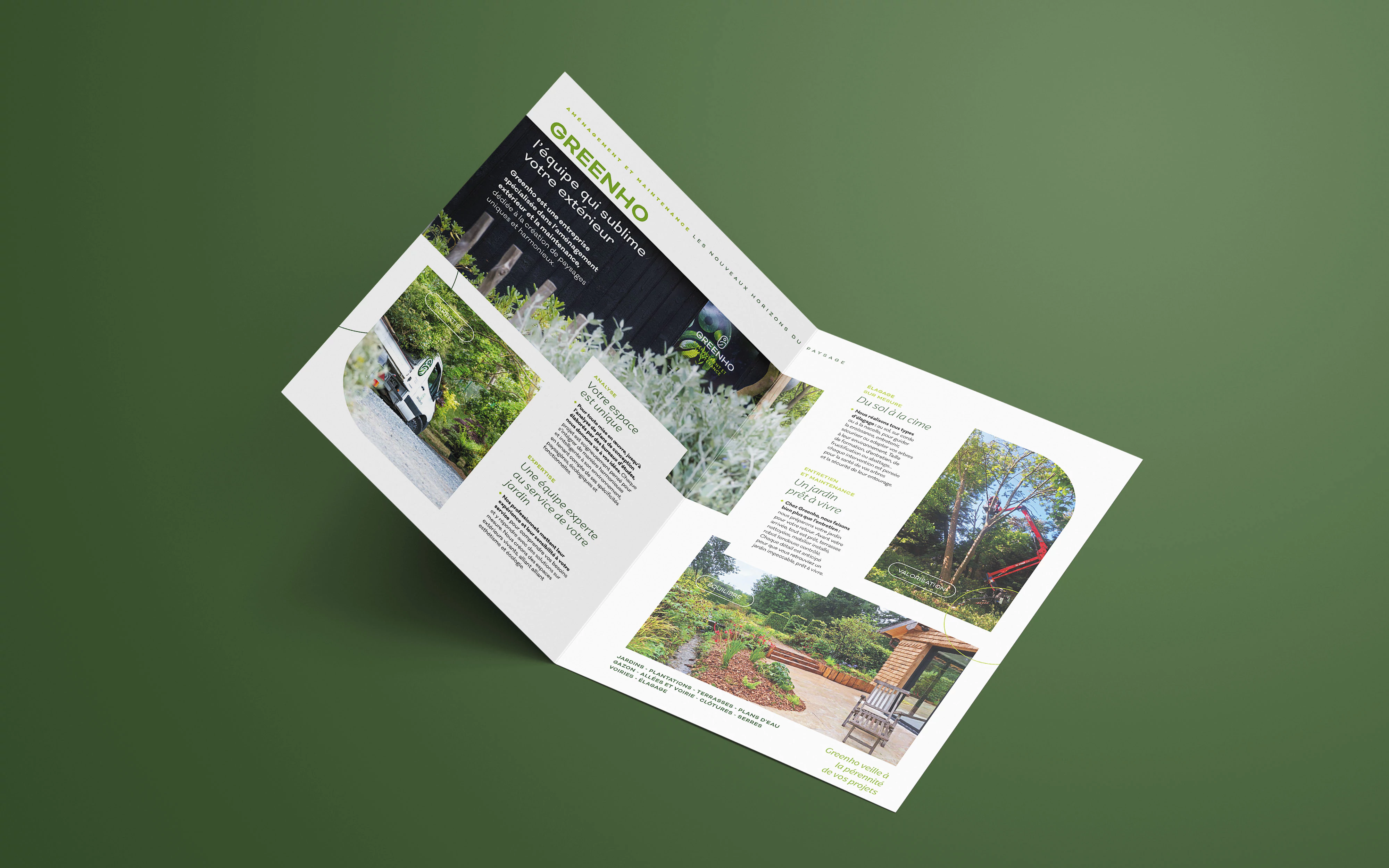 Mock-up plaquette Greenho