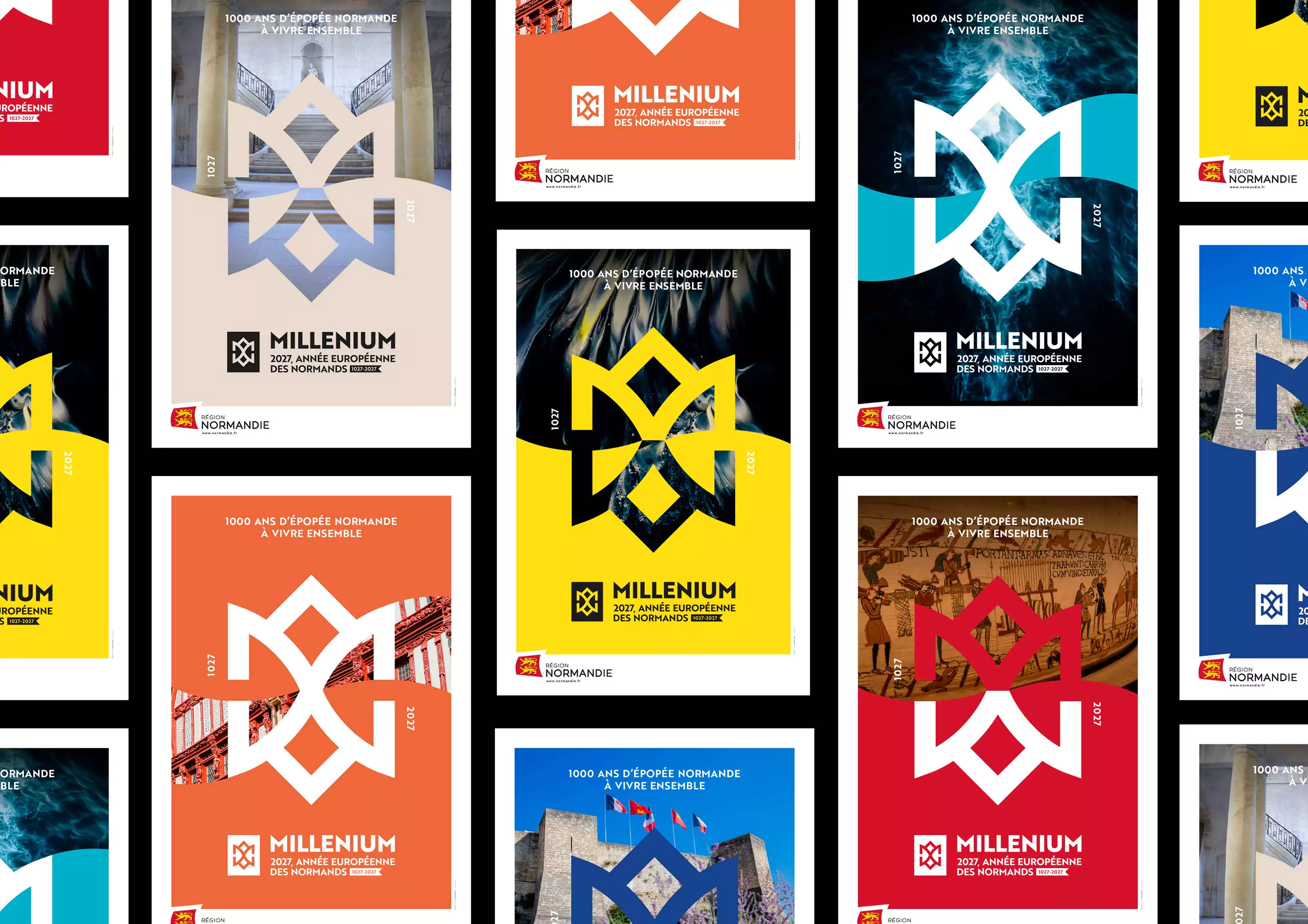 Affiche mock-up Millenium