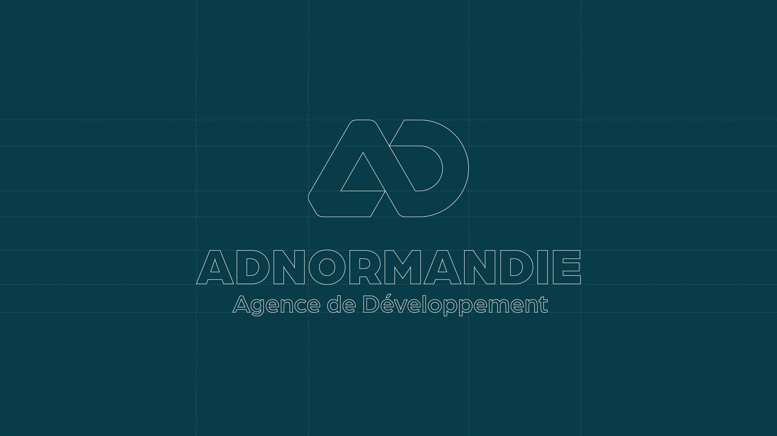 Construction logotype AD Normandie