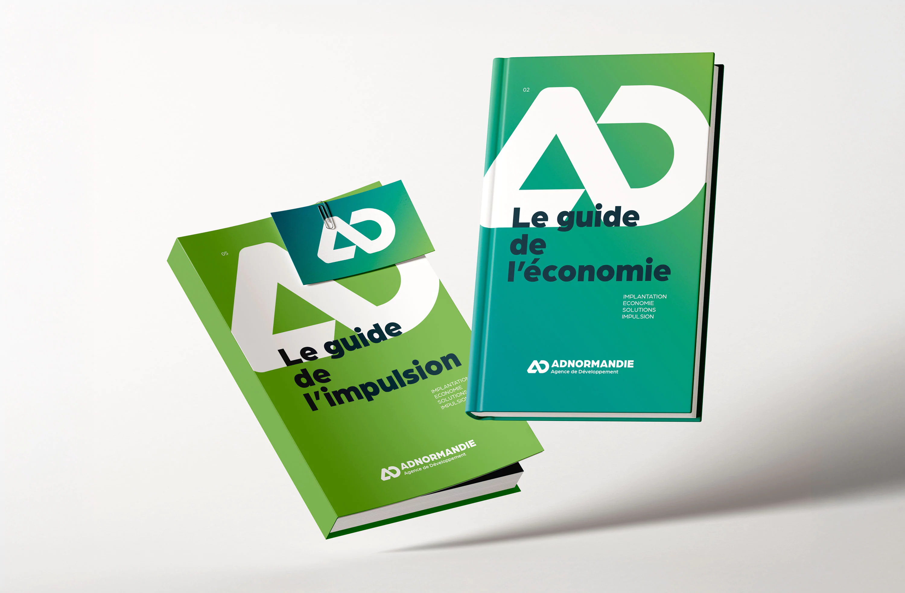 Mock-up book AD Normandie