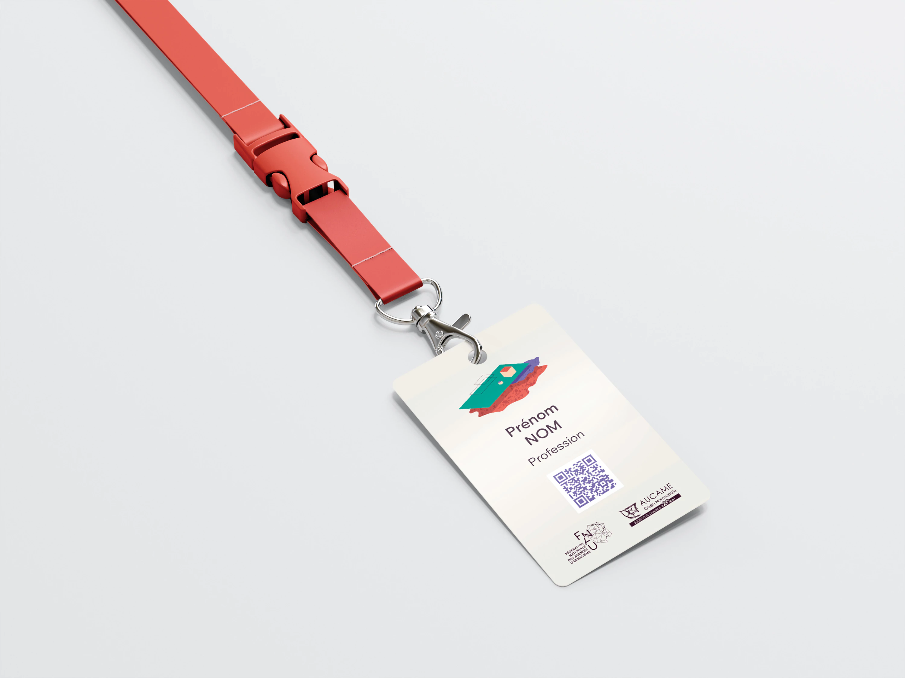 Mock-up badge Aucame