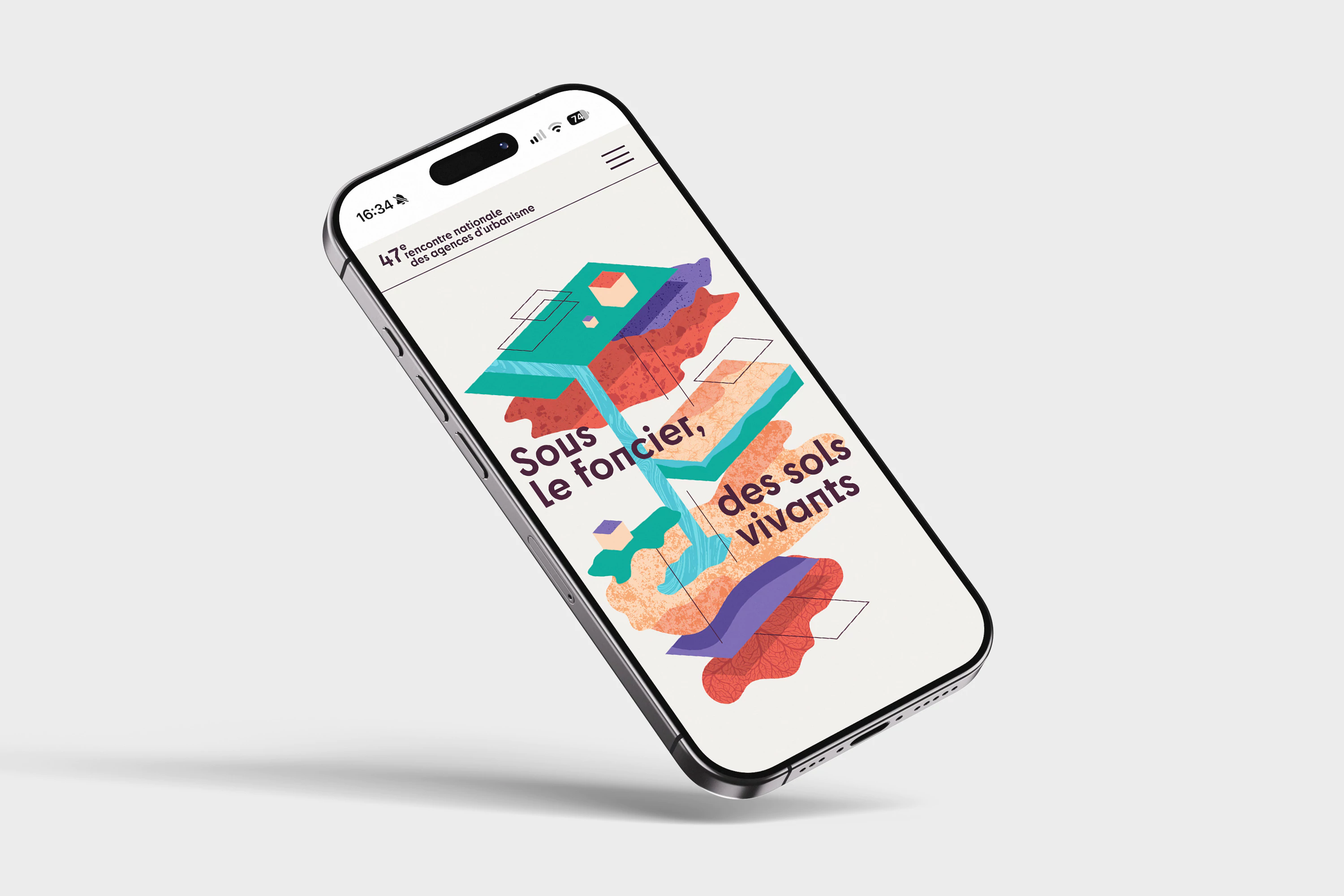 Mock-up IPhone Aucame